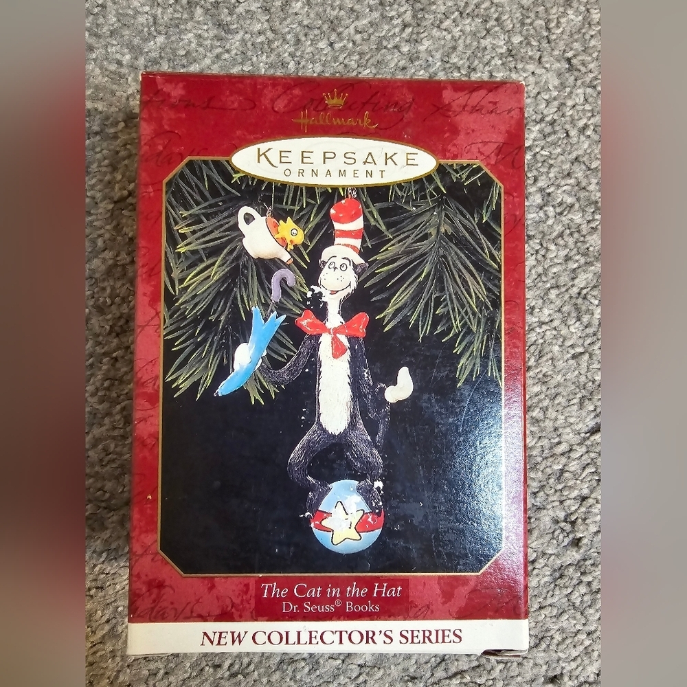 Hallmark Dr Seuss The Cat In The Hat Christmas Ornament